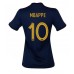 Cheap France Kylian Mbappe #10 Home Football Shirt Women World Cup 2022 Short Sleeve